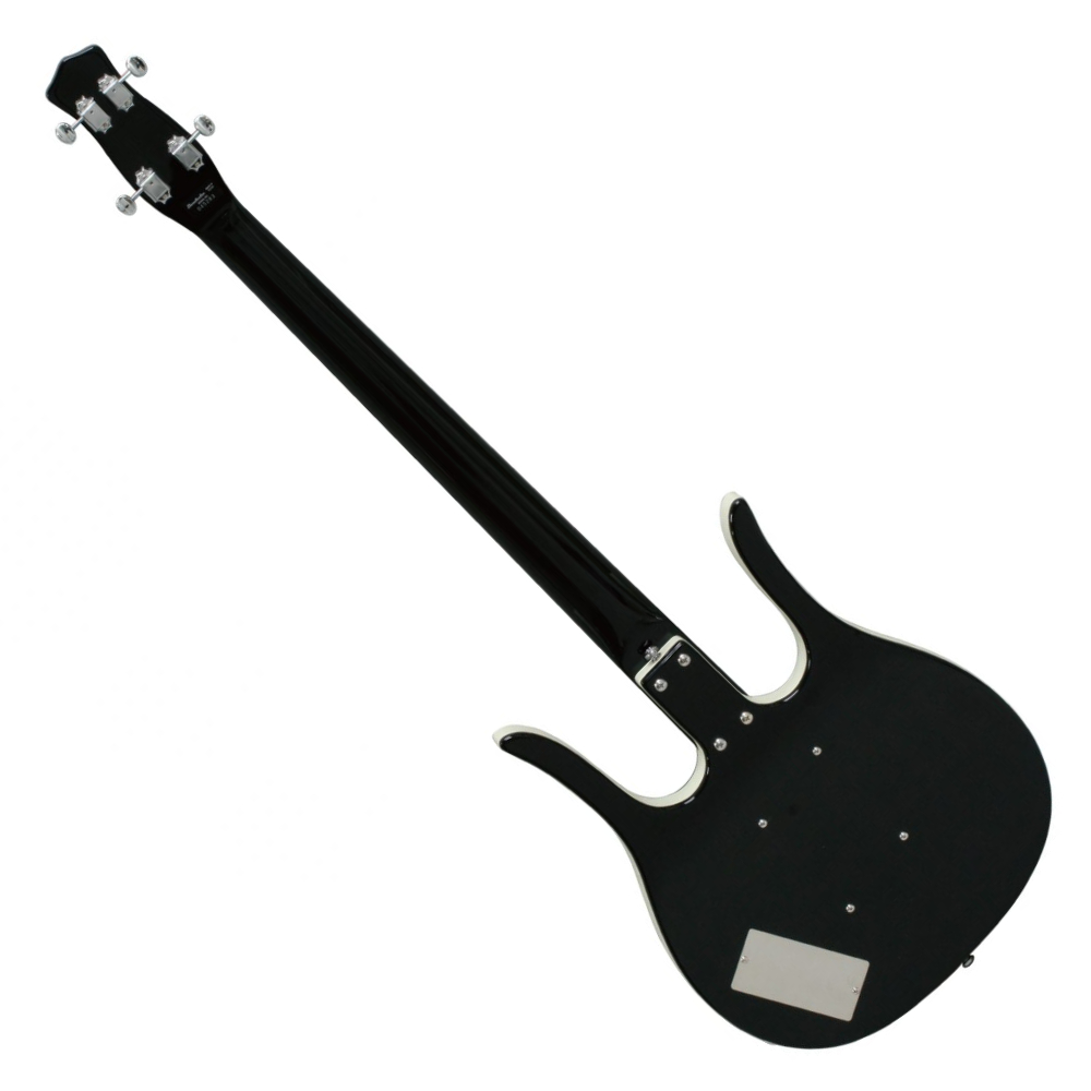 Danelectro ダンエレクトロ LONGHORN BASS BLK エレキベース バック画像