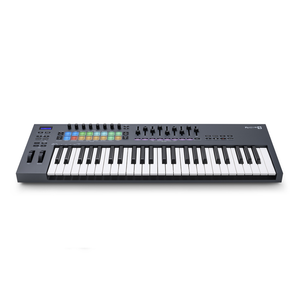 novation ノベーション FLkey 49 USB MIDIキーボード 49鍵盤 標準鍵盤 フロント画像