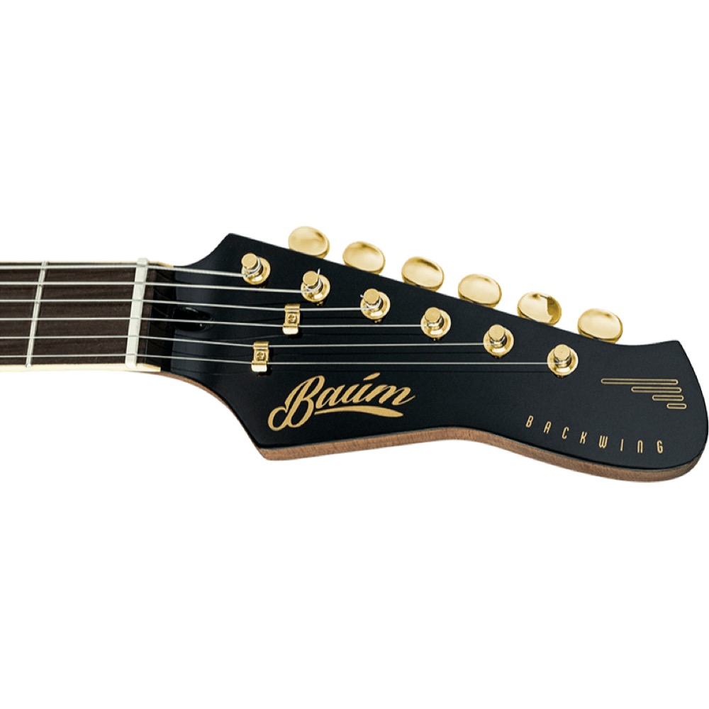 Baum Guitars バウムギターズ Backwing Pure Black エレキギター ヘッド画像