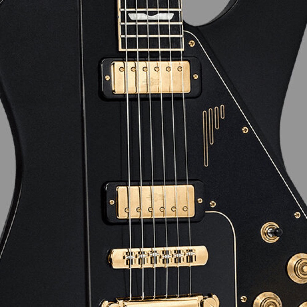Baum Guitars バウムギターズ Backwing Pure Black エレキギター ボディ画像