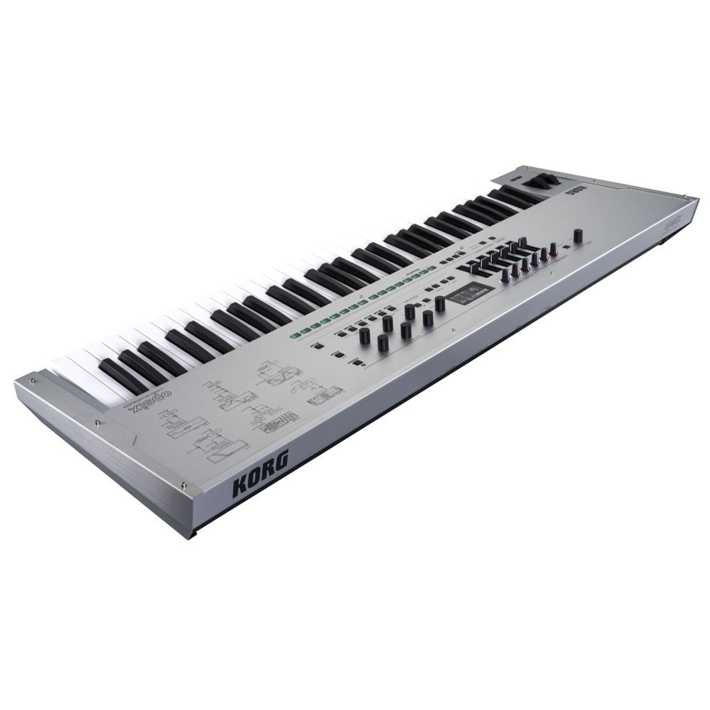 KORG opsix SE Platinum FMシンセサイザー 61鍵盤仕様 OPSIX-SE P ハードケース付き プラチナムカラー 詳細画像