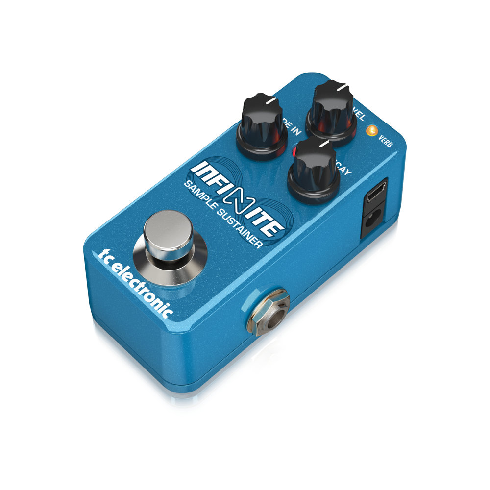 tc electronic INFINITE MINI SAMPLE SUSTAINER サンプル＆サスティンペダル ギターエフェクター 全体画像