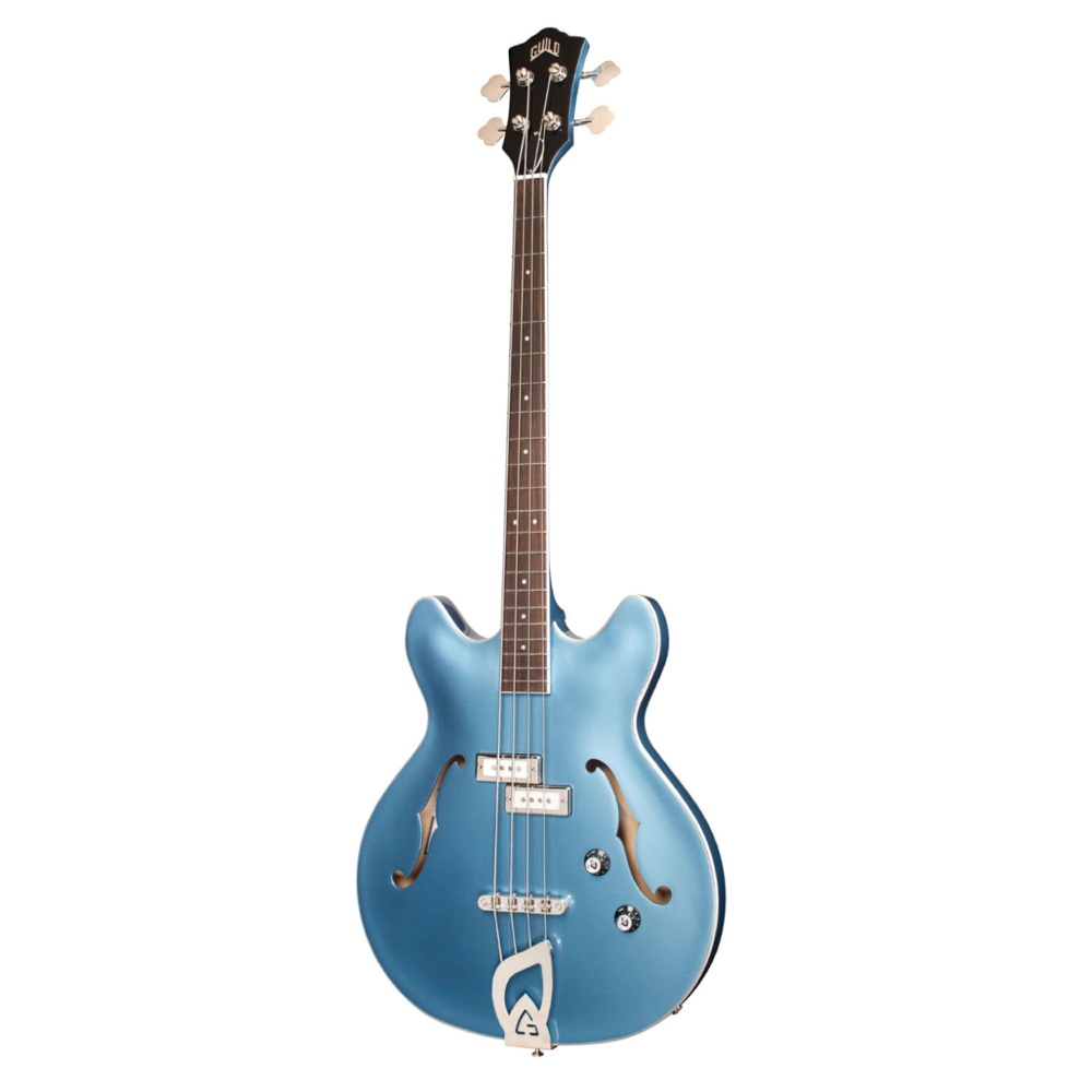GUILD ギルド STARFIRE I BASS Pelham Blue エレキベース 本体斜画像