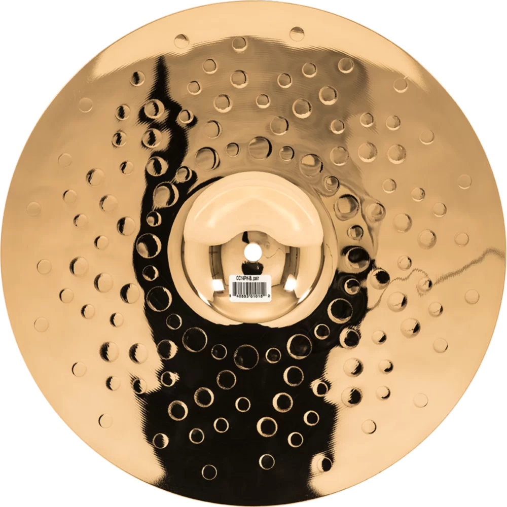 MEINL マイネル CC14PH-B Classics Custom Brilliant 14” POWERFUL Hihat ハイハット ペア ボトム裏正面