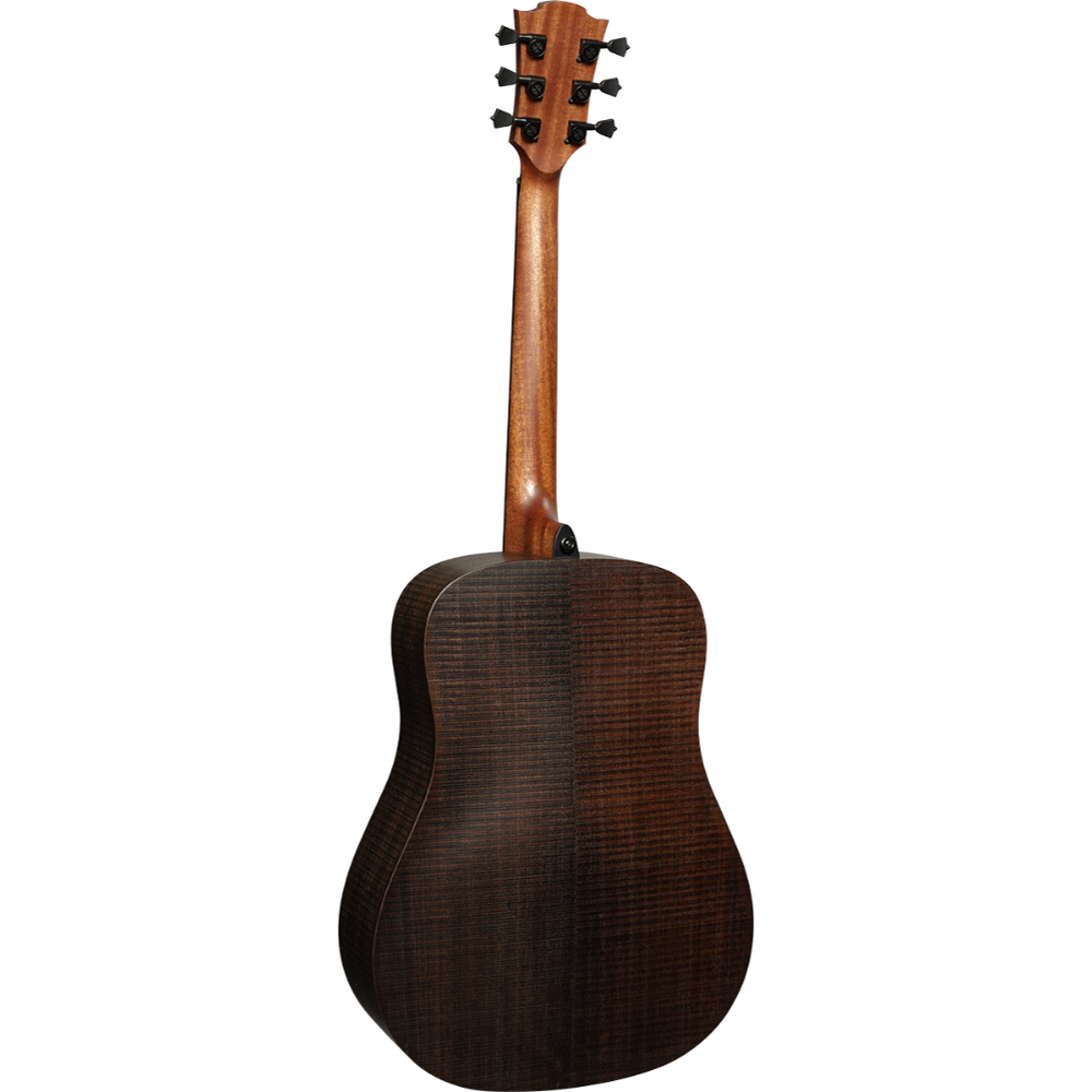 LAG GUITARS ラグギターズ LAG SAUVAGE-D サベージシリーズ ドレッドノート ブランコウッド（FSC認証材）使用 アコースティックギター ボディバック画像