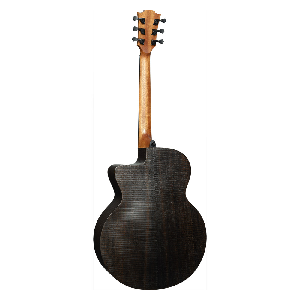 LAG GUITARS ラグギターズ LAG SAUVAGE-JCE JUMBO CUTAWAY ELECTRO エレクトリックアコースティックギター エレアコ 全体 裏面 画像