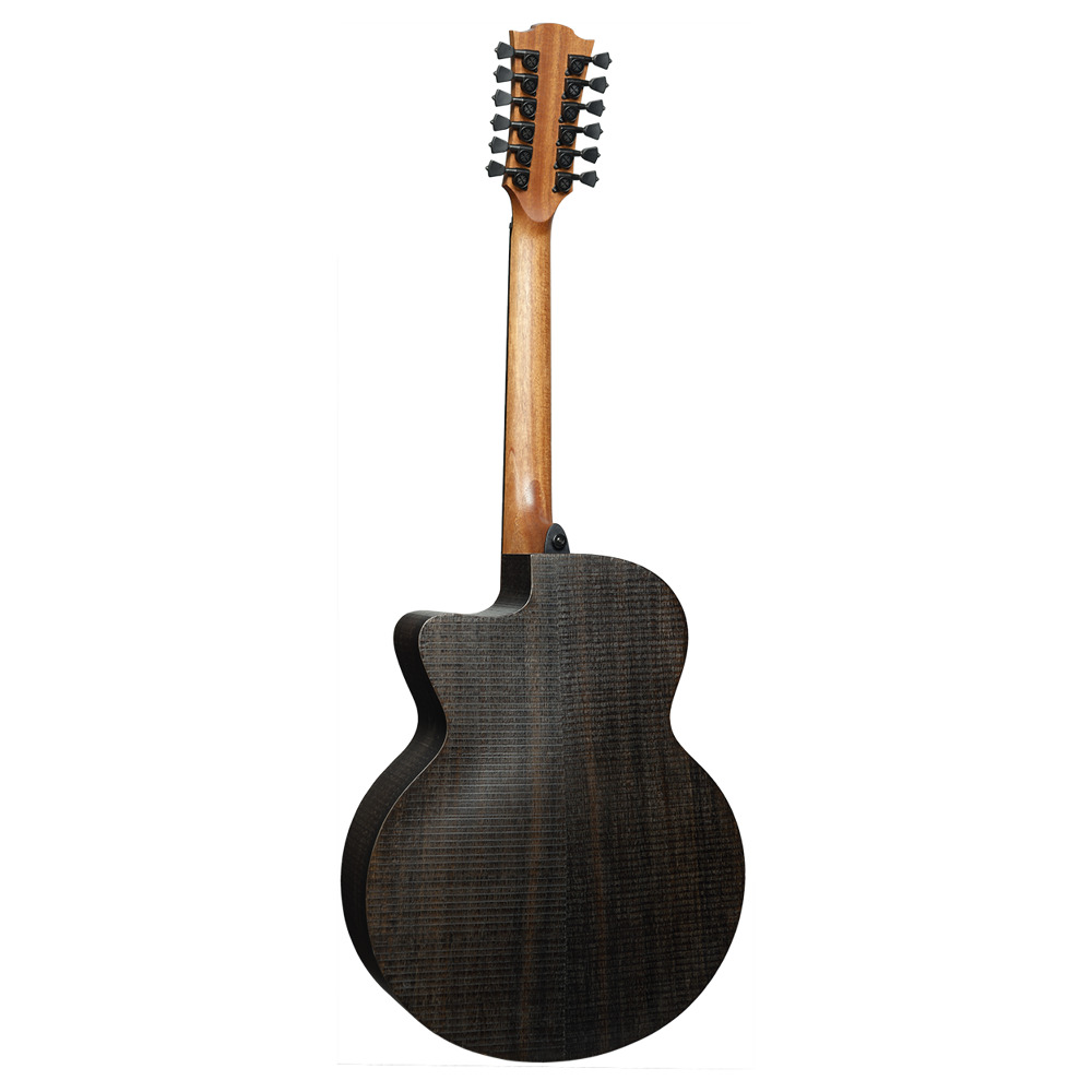 LAG GUITARS ラグギターズ LAG SAUVAGE-J12CE JUMBO 12 STRINGS CUTAWAY ELECTRO エレクトリックアコースティックギター エレアコギター 全体 裏面 画像
