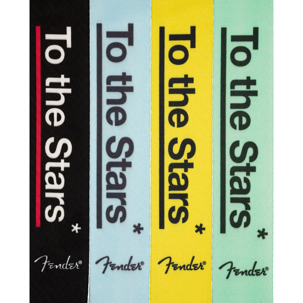 Fender フェンダー Tom DeLonge To The Stars Straps サーフグリーン ギターストラップ ナイロン 本体画像