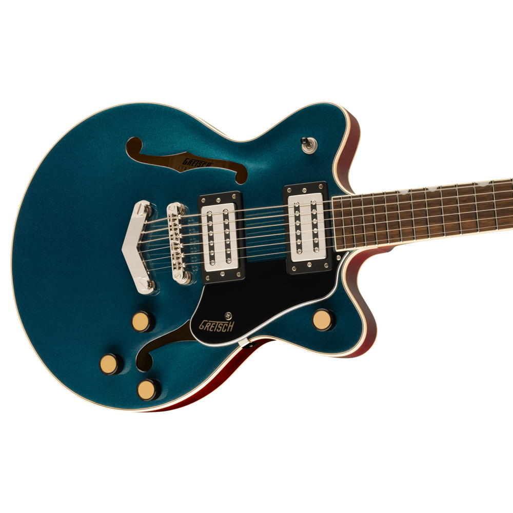 GRETSCH グレッチ G2655 Streamliner Center Block Jr. Double-Cut with V-Stoptail Midnight Sapphire エレキギター ボディ画像