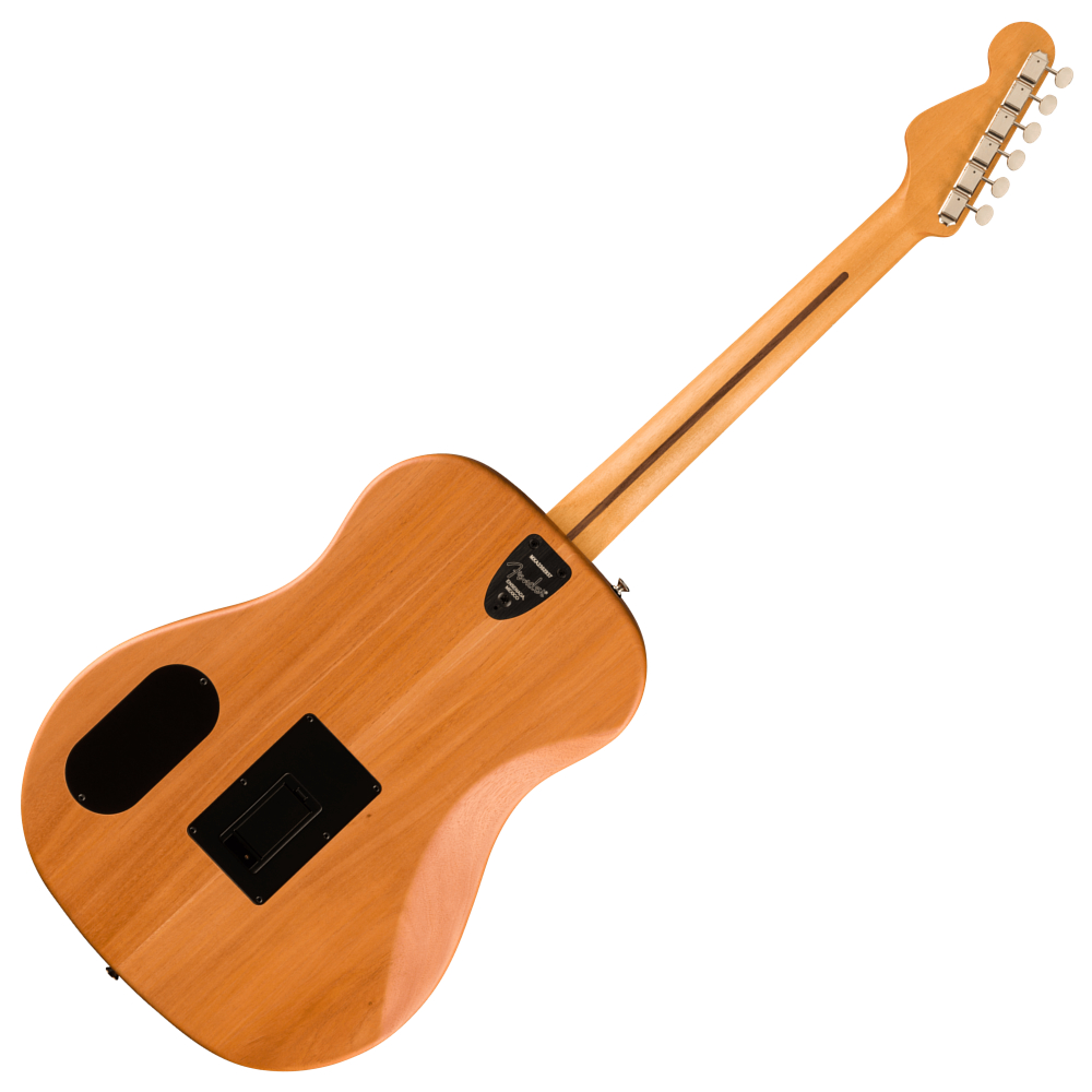 Fender フェンダー Highway Series Dreadnought Rosewood Fingerboard Natural エレクトリックアコースティックギター 本体裏画像
