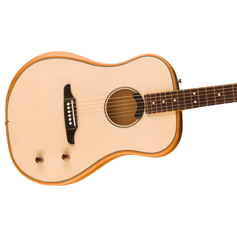 Fender フェンダー Highway Series Dreadnought Rosewood Fingerboard Natural エレクトリックアコースティックギター ボディ画像