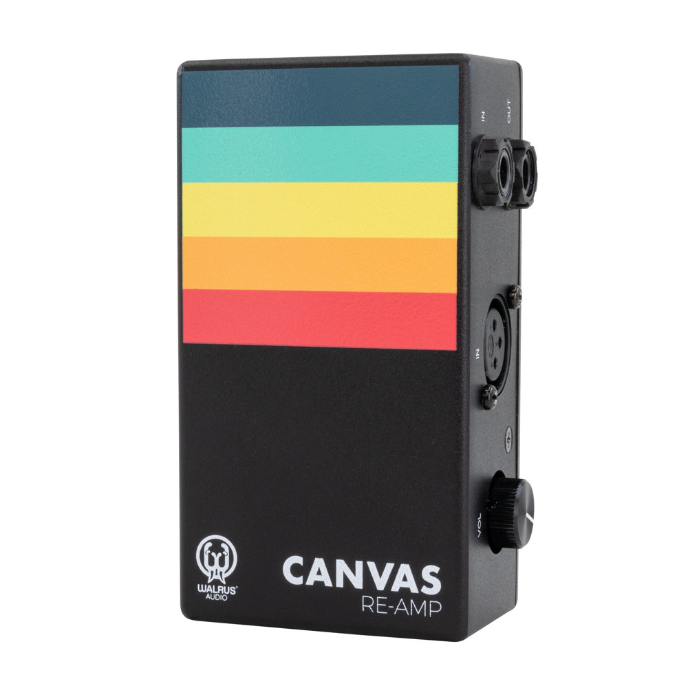 WALRUS AUDIO ウォルラスオーディオ Canvas Passive Re-Amp パッシブスタジオリアンプツール 左サイド