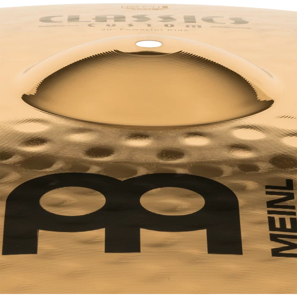 MEINL マイネル CC20PR-B	Classics Custom Brilliant 20” POWERFUL Ride ライドシンバル カップ