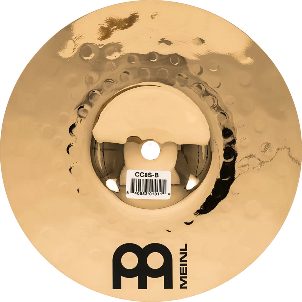MEINL マイネル CC8S-B Classics Custom Brilliant 8” Splash スプラッシュシンバル 裏正面