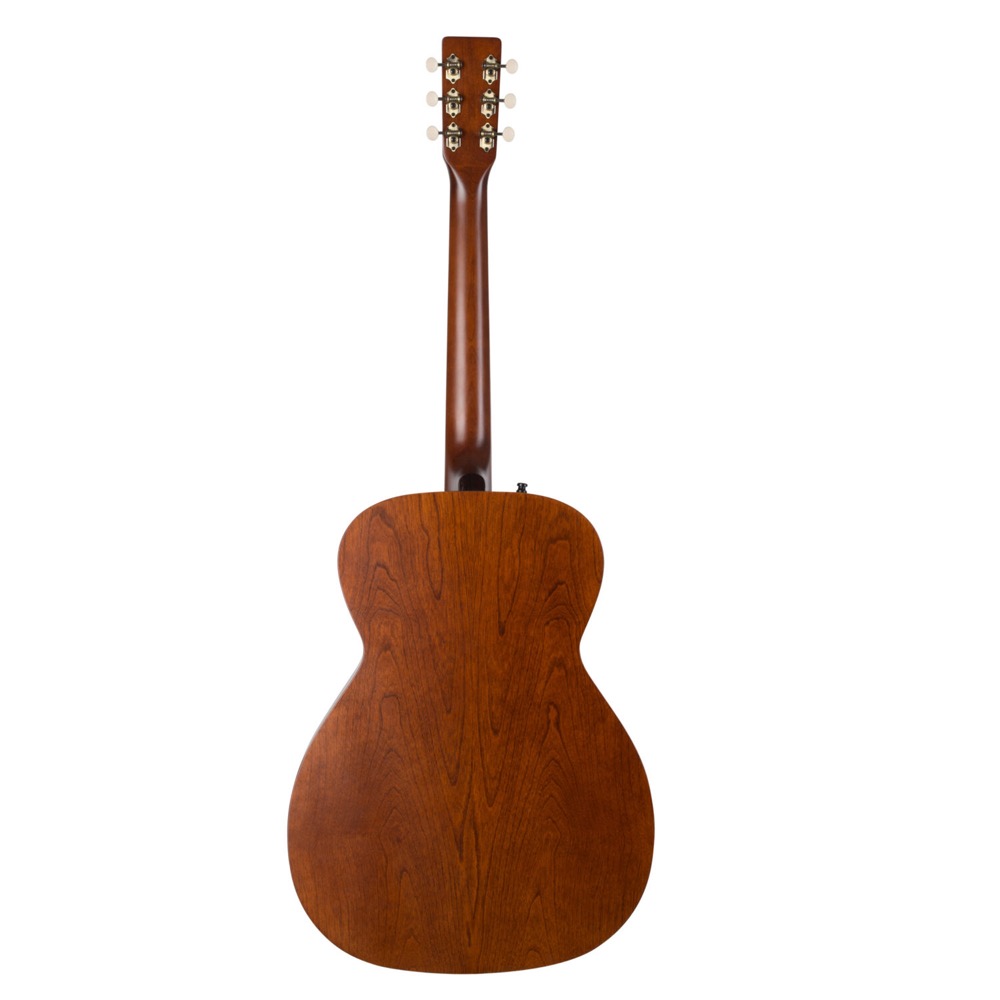 Art&Lutherie アートアンドルシアー Legacy Q-Discrete Havana Brown エレクトリックアコースティックギター バック画像