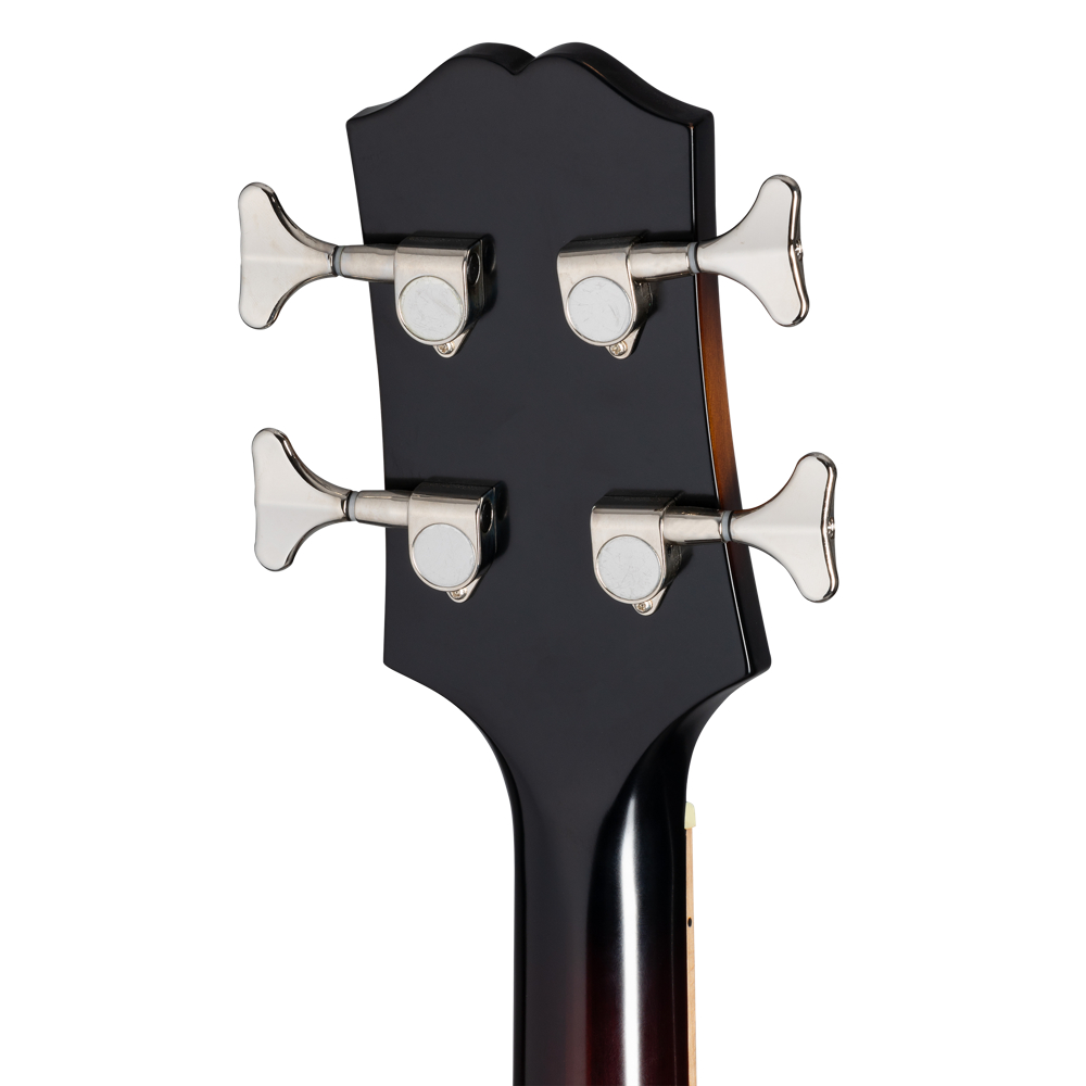 Epiphone エピフォン  El Capitan J-200 Studio Bass Aged Vintage Sunburst アコースティックベース ヘッド画像