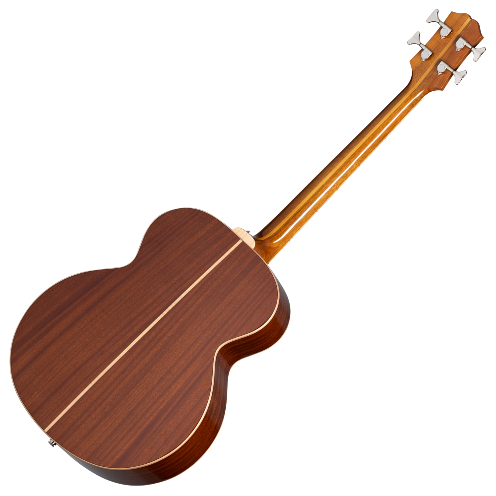 Epiphone エピフォン El Capitan J-200 Studio Bass Aged Vintage Natural アコースティックベース 本体裏画像
