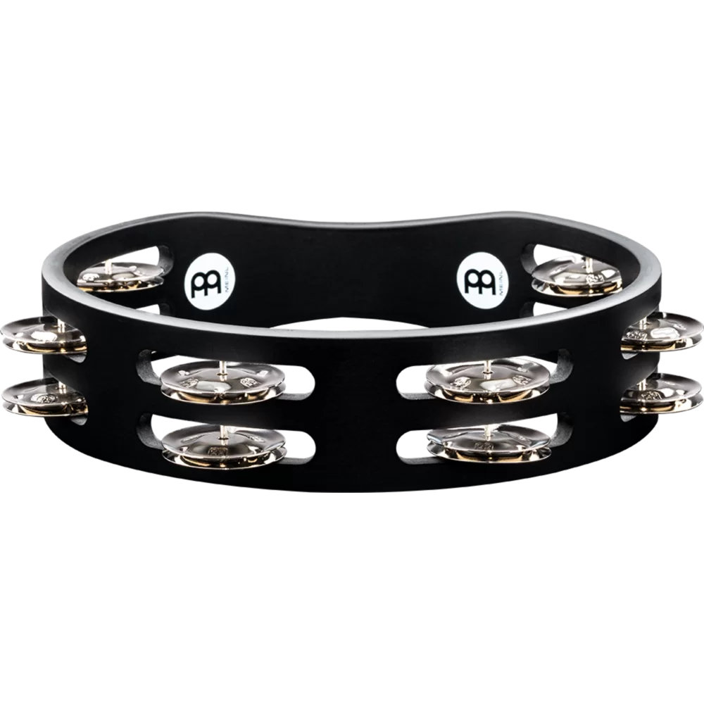 MEINL マイネル CTA2S-BK  COMPACT WOOD TAMBOURINES コンパクトウッドタンバリン サイド持ち手と反対側
