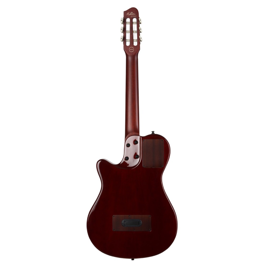 Godin ゴダン Multiac Grand Concert SA Natural HG ナイロン弦 エレガットギター バック画像