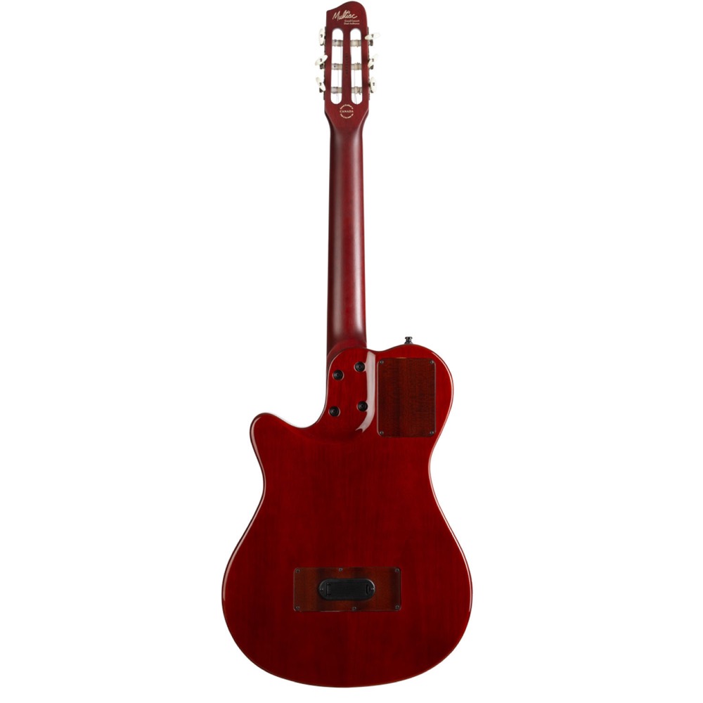 Godin ゴダン Multiac Grand Concert Deluxe ナイロン弦 エレガットギター バック画像