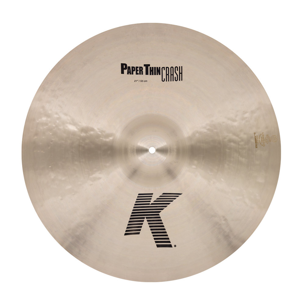 ZILDJIAN ジルジャン K Zildjian 21" K Paper Thin Crash クラッシュシンバル