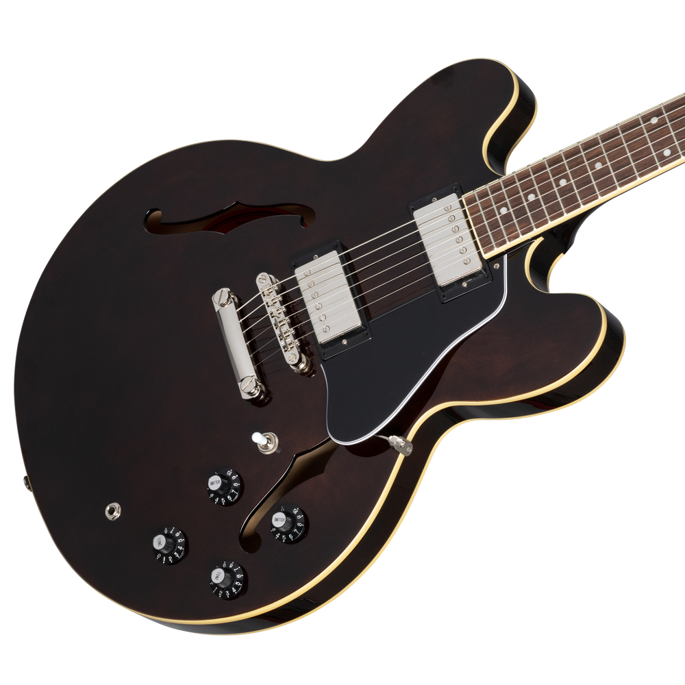 Epiphone エピフォン Jim James ES-335 Seventies Walnut エレキギター ボディ画像