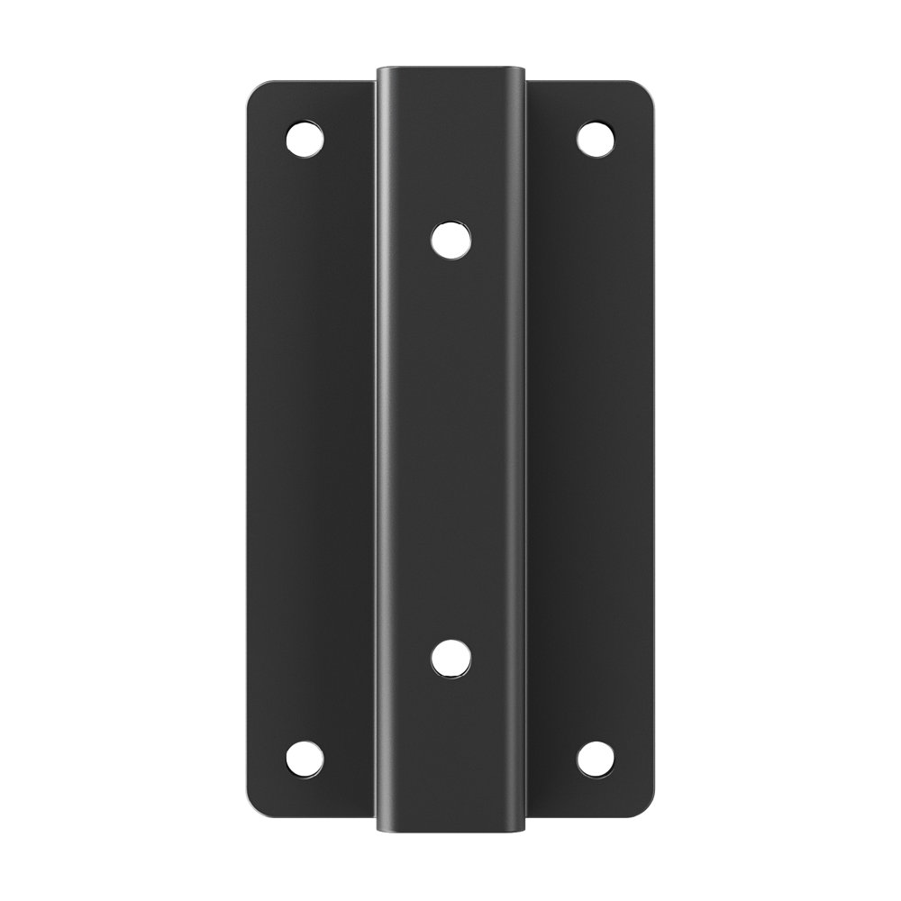 ISO ACOUSTICS V120 50x107 Adapter V120用ブラケット取付プレート 50mm x 107mmの4つの取付け穴 Cブラケット/Lブラケット用 正面