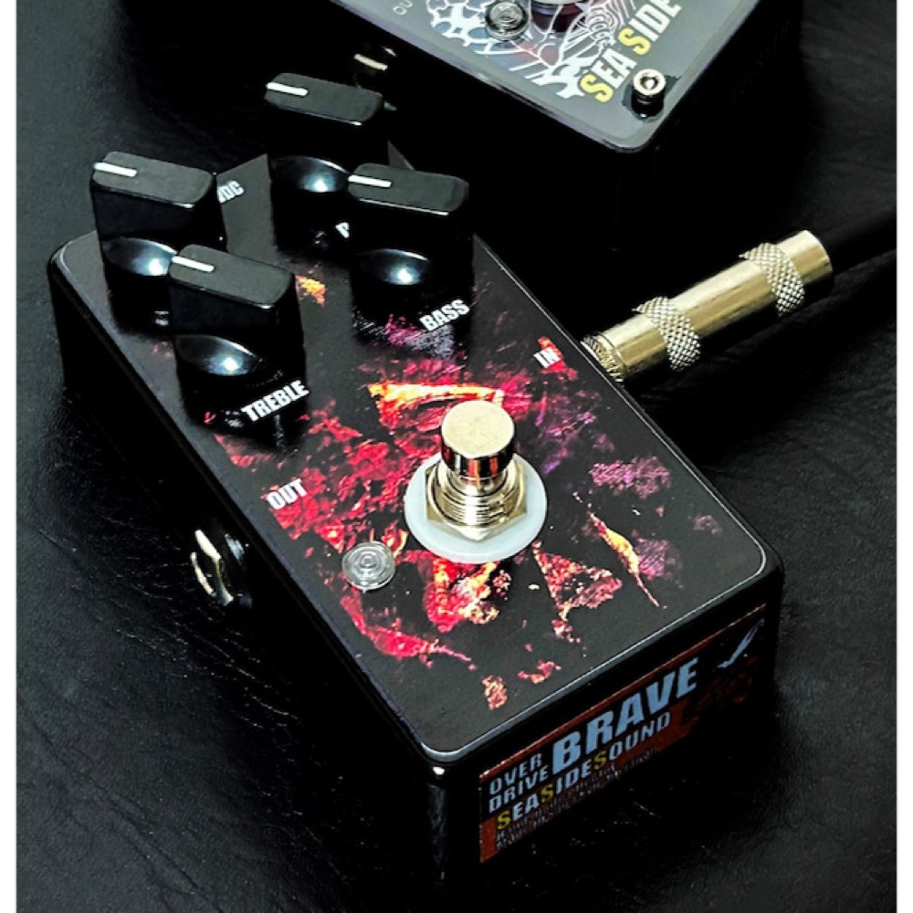 SEA SIDE SOUND BRAVE ブレイブ オーバードライブ トランスペアレント系 ギターエフェクター SEA SIDE SOUND BRAVE 画像