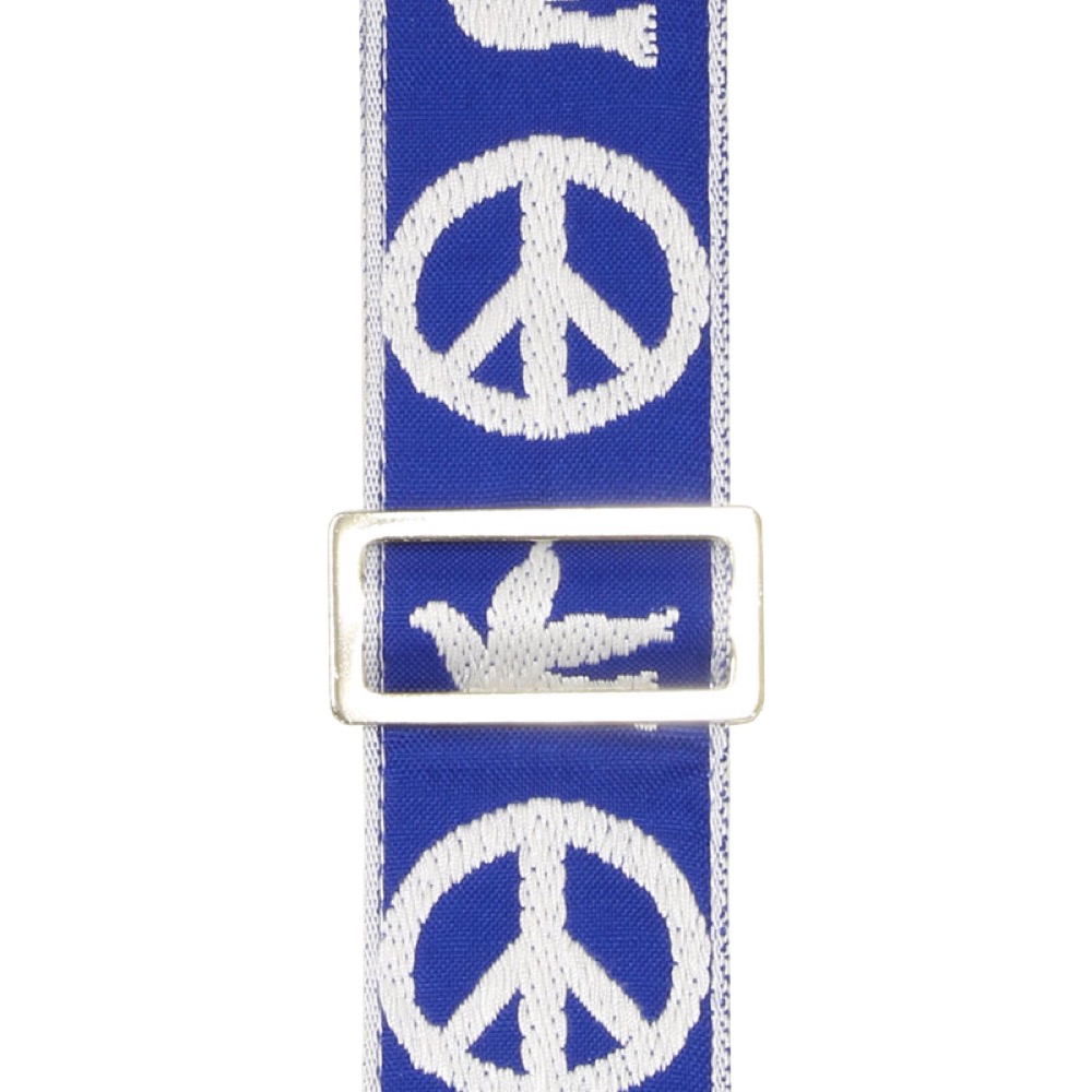 D’Andrea ダンドレア Ace Guitar Straps ACE-6 Blue Peace-Dove ギターストラップ アップ画像