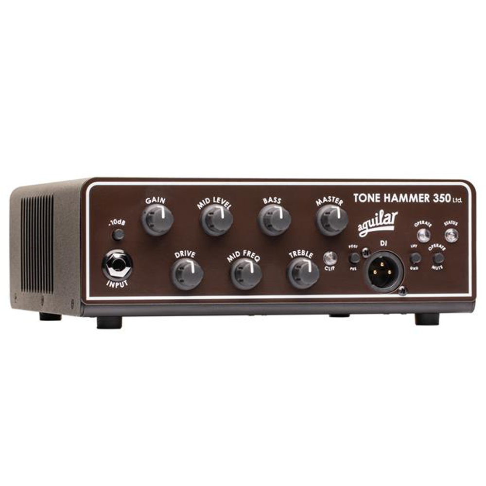 AGUILAR アギュラー TONE HAMMER 350 Limited Chocolate Brown 小型ベースアンプ ヘッド 限定カラー ブラウン 本体画像