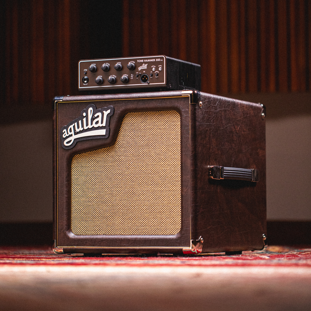 AGUILAR アギュラー TONE HAMMER 350 Limited Chocolate Brown 小型ベースアンプ ヘッド 限定カラー ブラウン イメージ画像