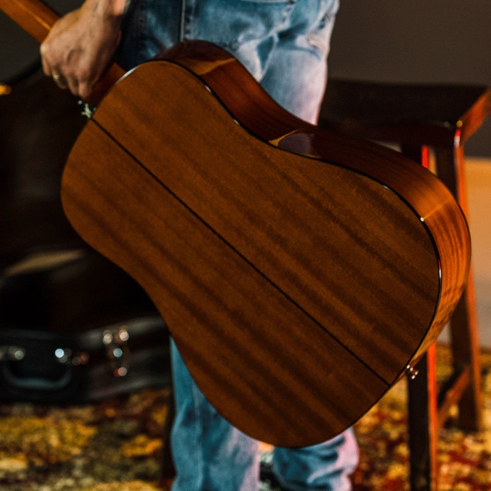 Washburn ワッシュバーン D5 アコースティックギター ボディバック画像