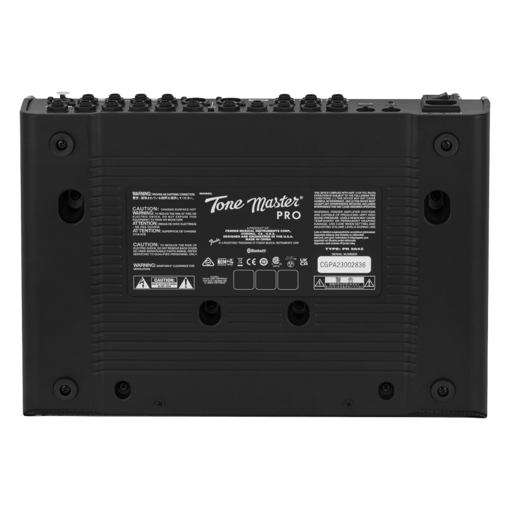 Fender フェンダー Tone Master Pro アンプモデラー マルチエフェクター ギターエフェクター バック画像