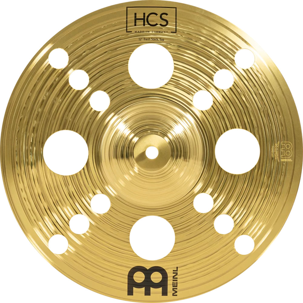 MEINL マイネル HCS12TRS 12” Trash Stack エフェクトシンバル トップ正面
