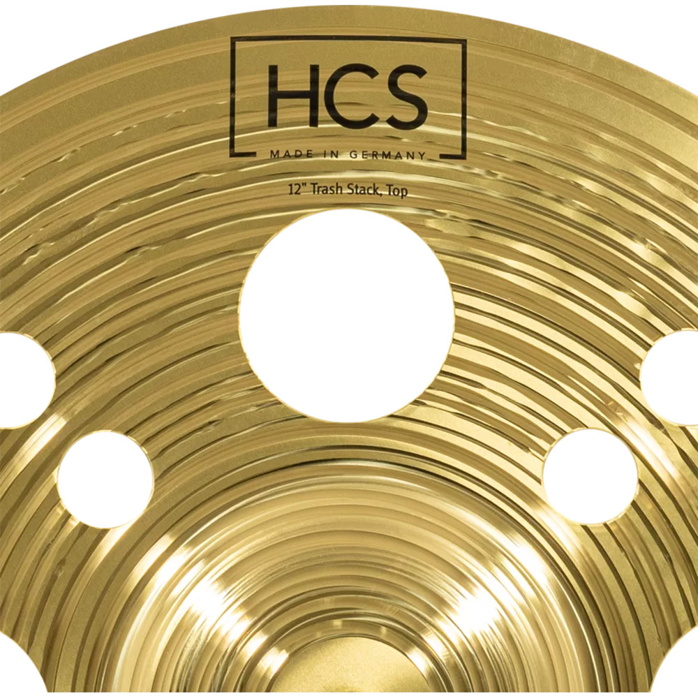 MEINL マイネル HCS12TRS 12” Trash Stack エフェクトシンバル トップロゴ
