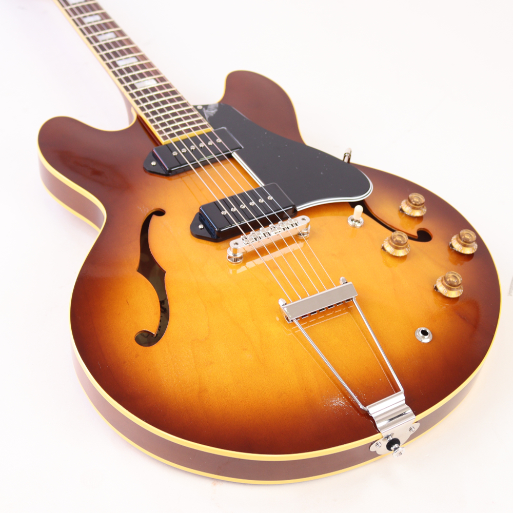 KING SNAKE キングスネーク Smith Poison Burst フルアコ エレキギター ボディトップ画像