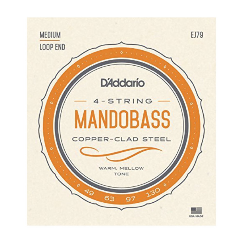 D’Addario ダダリオ EJ79 Mandobass Copper Coated Steel マンドベース弦