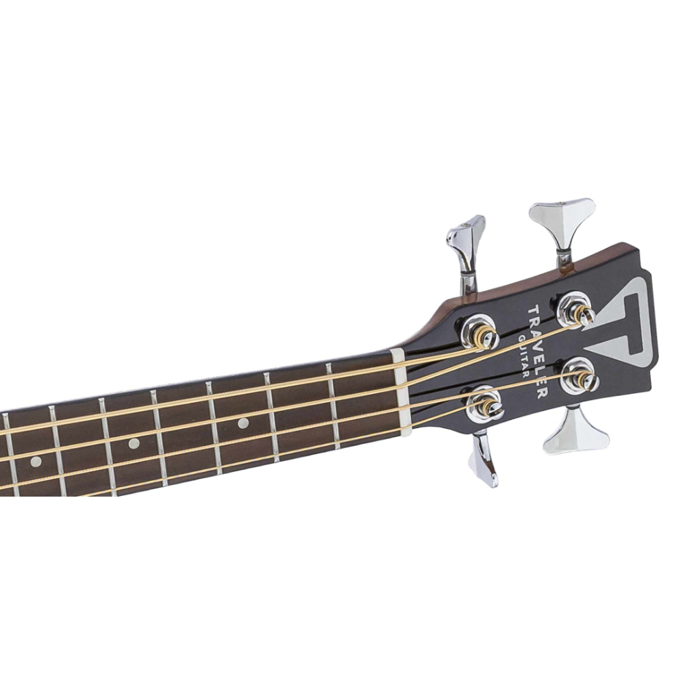 TRAVELER GUITAR Redlands Mini Bass Mahogany アコースティックベース ヘッド画像