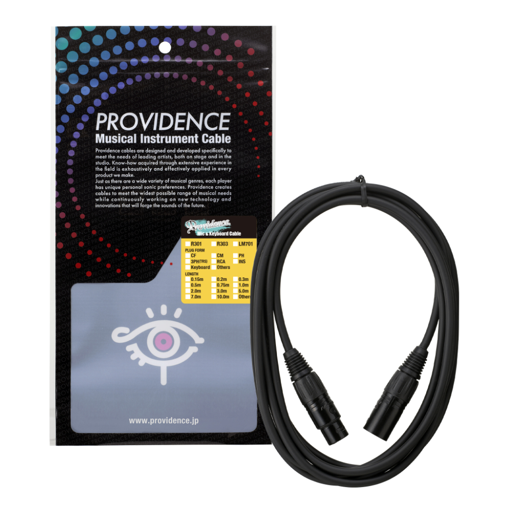 Providence プロビデンス LM701 CF/CM 3.0m マイクケーブル