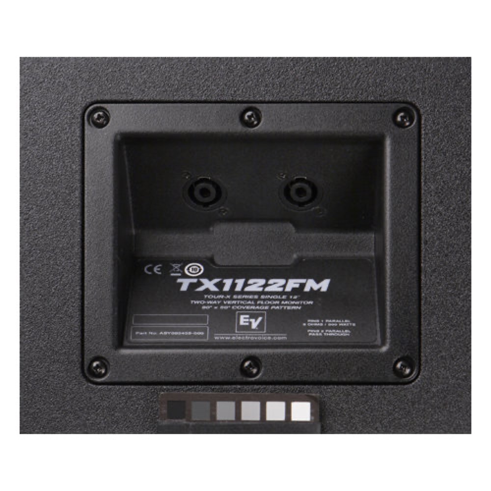 Electro-Voice TX1122FM フロアモニタースピーカー Neutrik Speakon 並列パススルー コネクタ