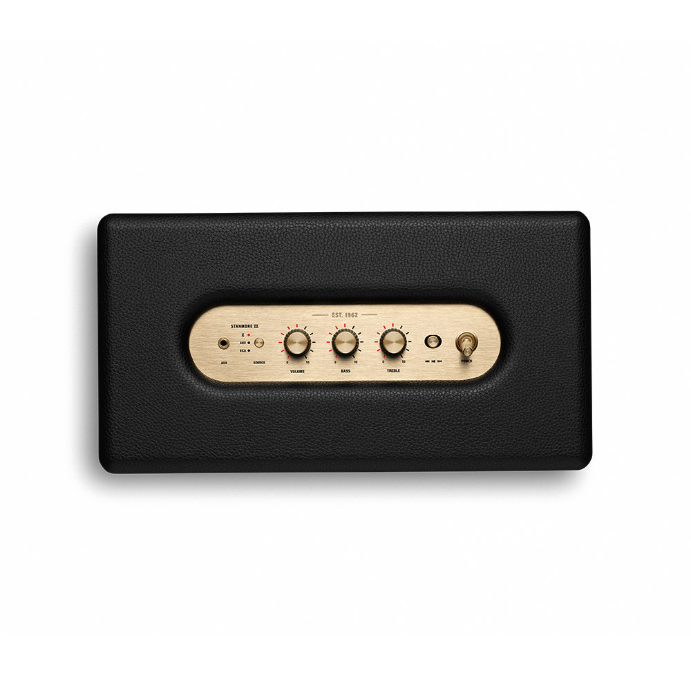 MARSHALL マーシャル Stanmore III Black Bluetoothスピーカー トップパネル