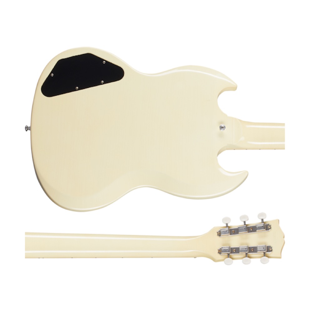 Gibson Custom Shop ギブソン カスタムショップ Murphy Lab 1963 SG Special Classic White Ultra Light Aged エレキギター ボディバック画像