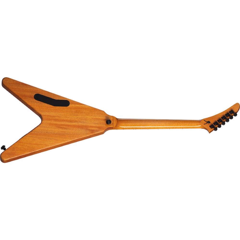 Gibson ギブソン Dave Mustaine Flying V EXP Antique Natural エレキギター ボディバック画像