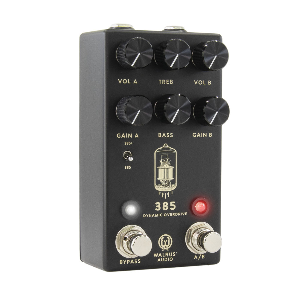 WALRUS AUDIO ウォルラスオーディオ 385 Overdrive MKII BK オーバードライブ ギターエフェクター 左サイド