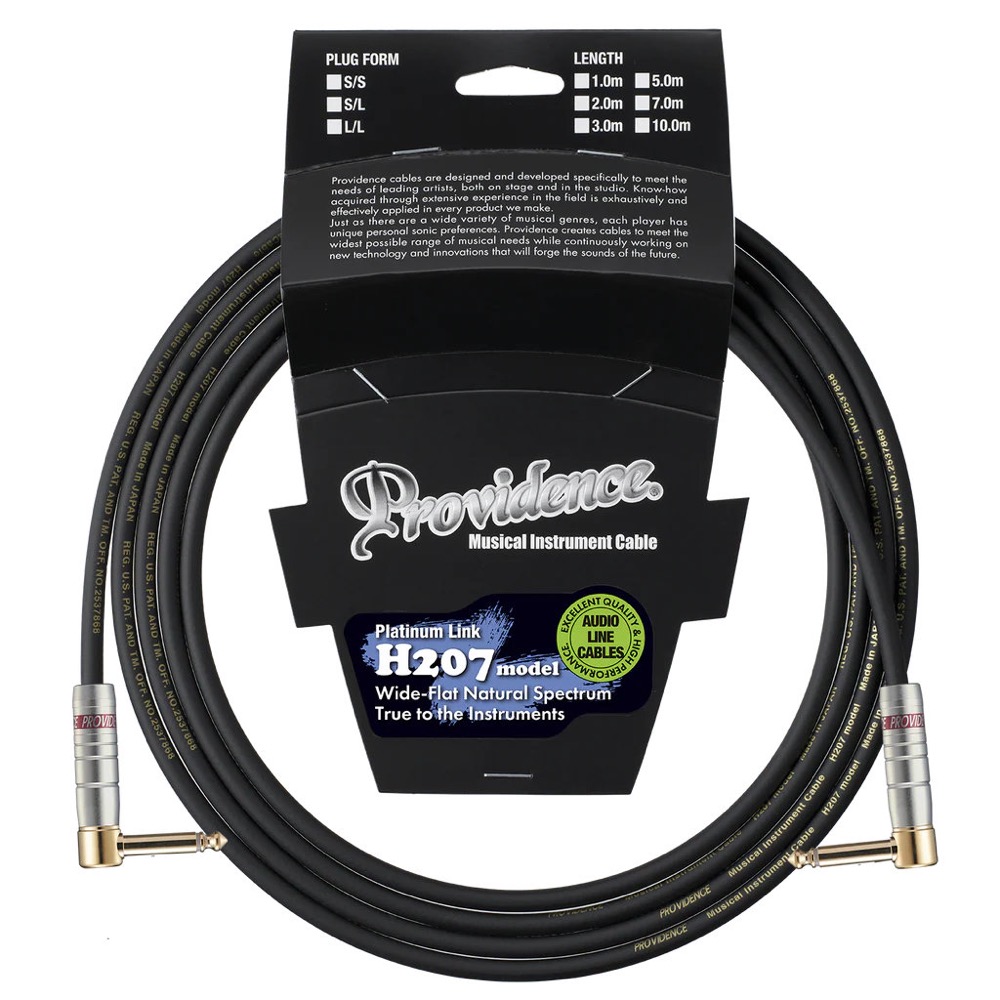 Providence プロビデンス H207 Heartbreaker 1.0m LL EF パッチケーブル ギターシールド ギターケーブル