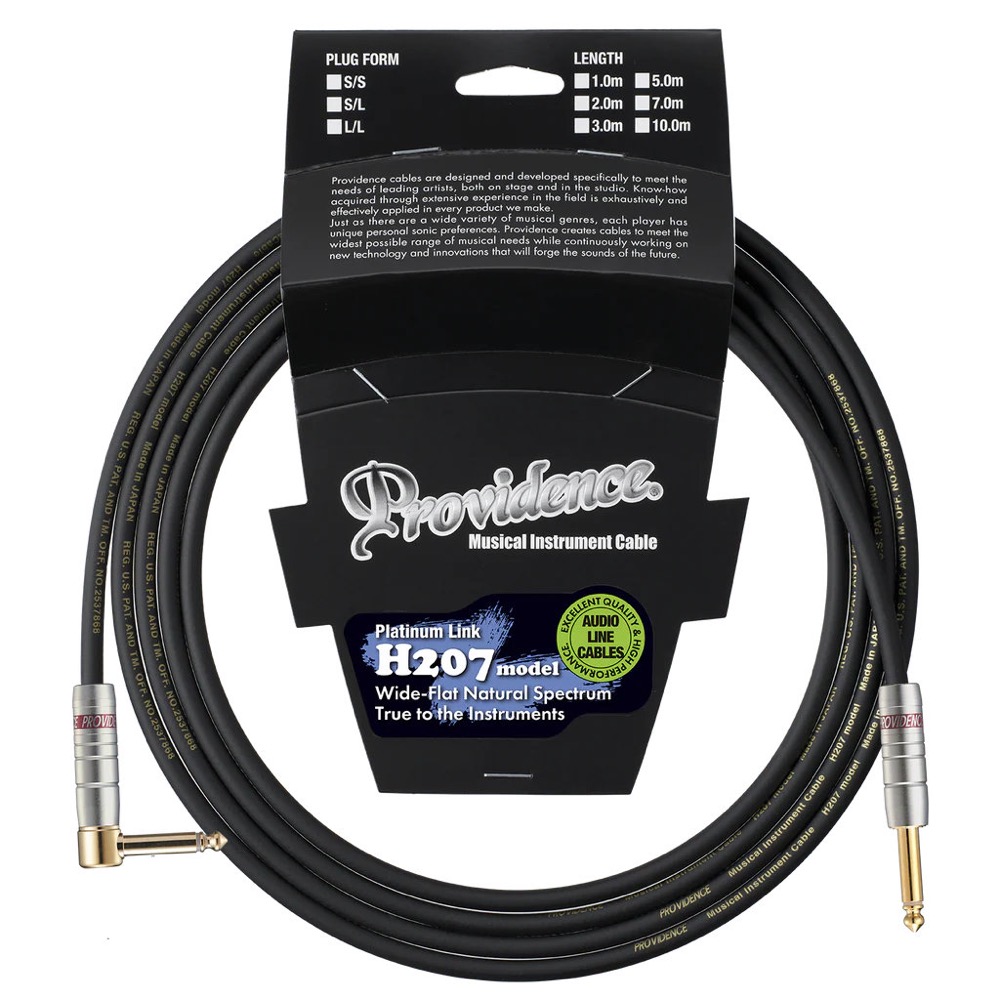 Providence プロビデンス H207 Heartbreaker 5.0m SL EF パッチケーブル ギターシールド ギターケーブル
