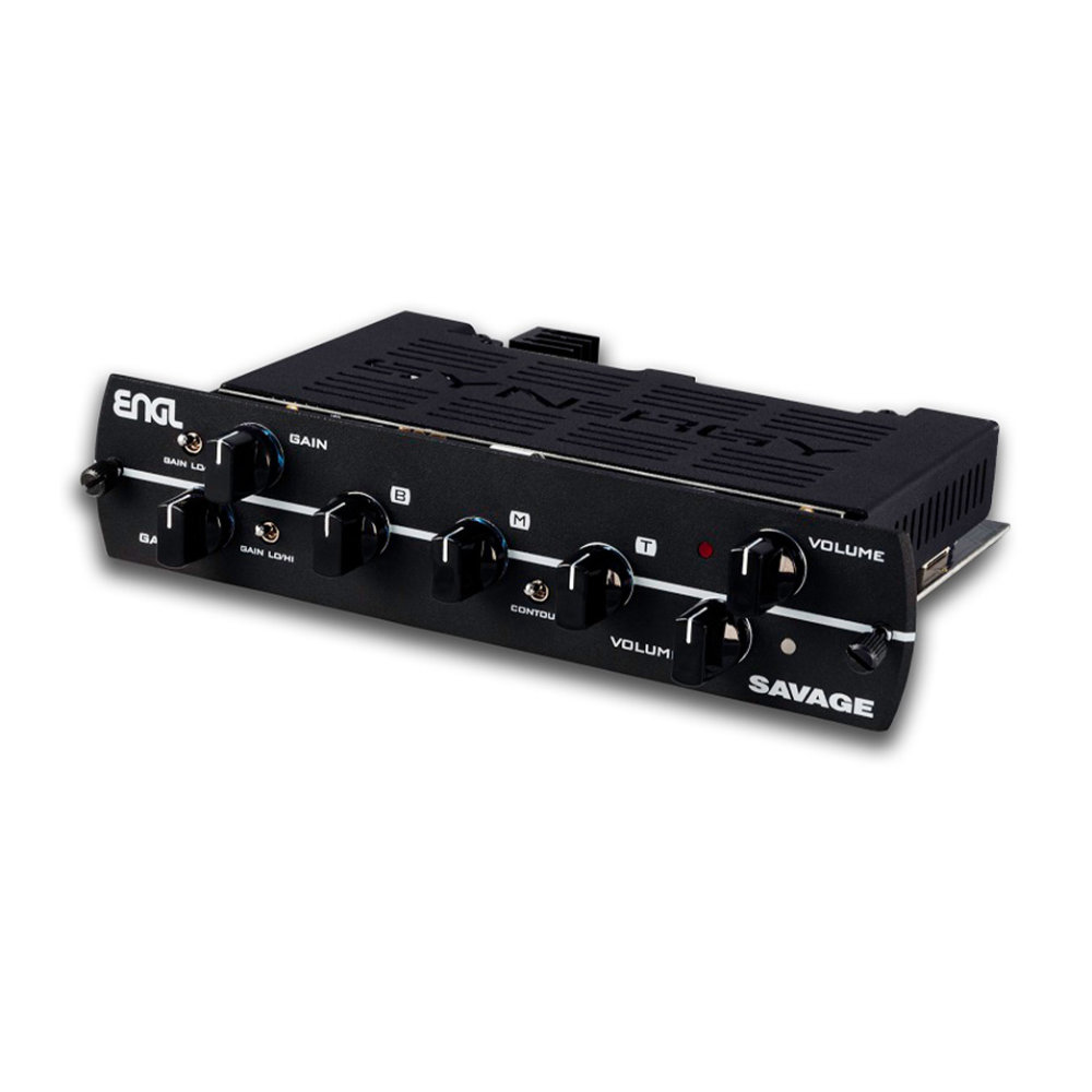 SYNERGY AMPS シナジーアンプ SYNERGY ENGL SAVAGE プリアンプモジュール 右サイドからのアングル