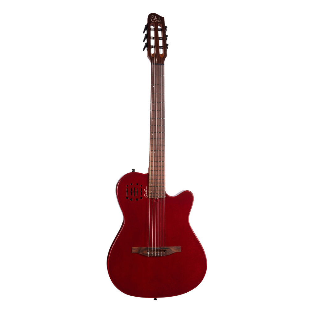 Godin ゴダン Multiac Mundial Aztek Red ナイロンギター ボディトップ