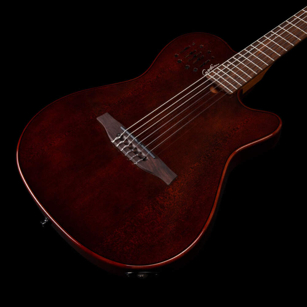Godin ゴダン Multiac Mundial Kanyon Burst ナイロンギター ボディトップ