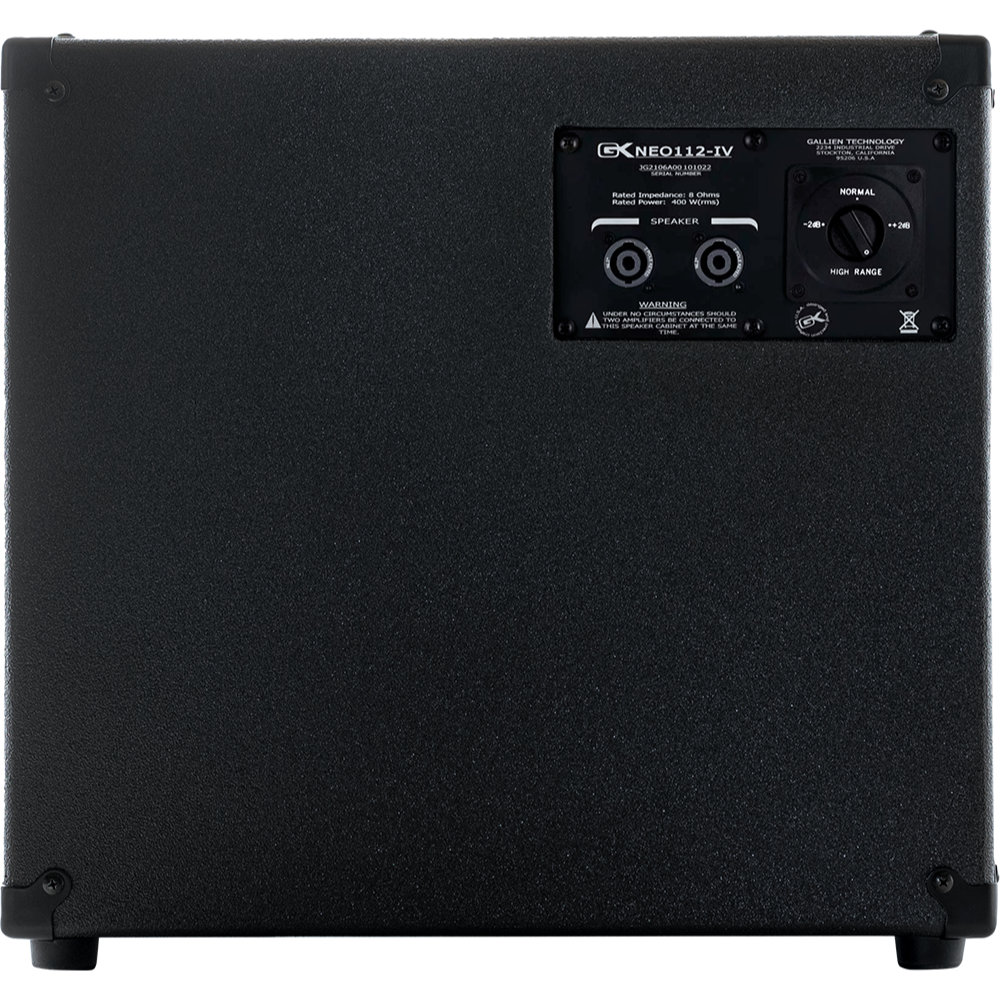 GALLIEN-KRUEGER ギャリエン・クルーガー NEO 112-IV ベースアンプ用スピーカーキャビネット 背面